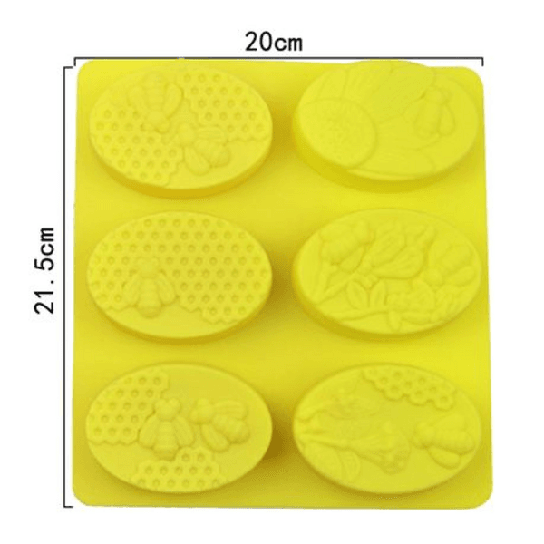 Bee Themed Silicone Mold, Bee Themed Silicone Mold