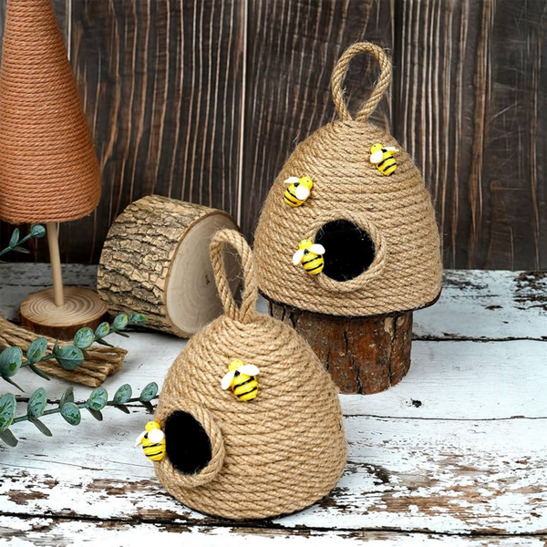 Woven Beehive Decoration, Woven Beehive Decoration