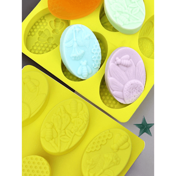 Bee Themed Silicone Mold, Bee Themed Silicone Mold