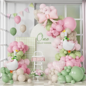 Balloon Arch Set - Goose (Pink)