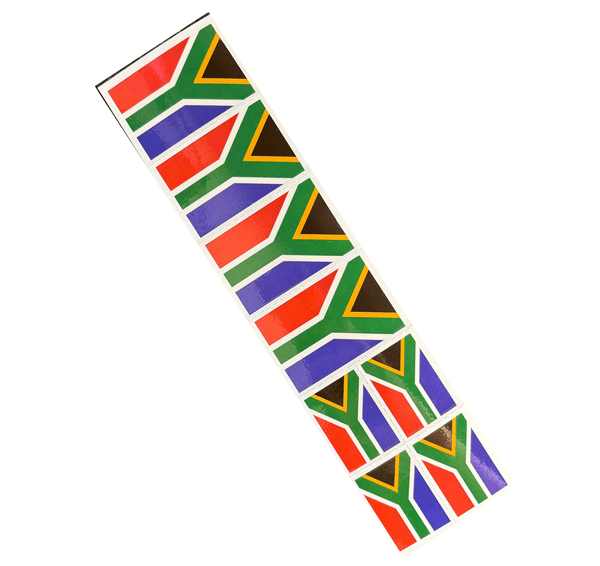 Temporary Tattoos - South African Flag, Temporary Tattoos – South African Flag (Rectangular)