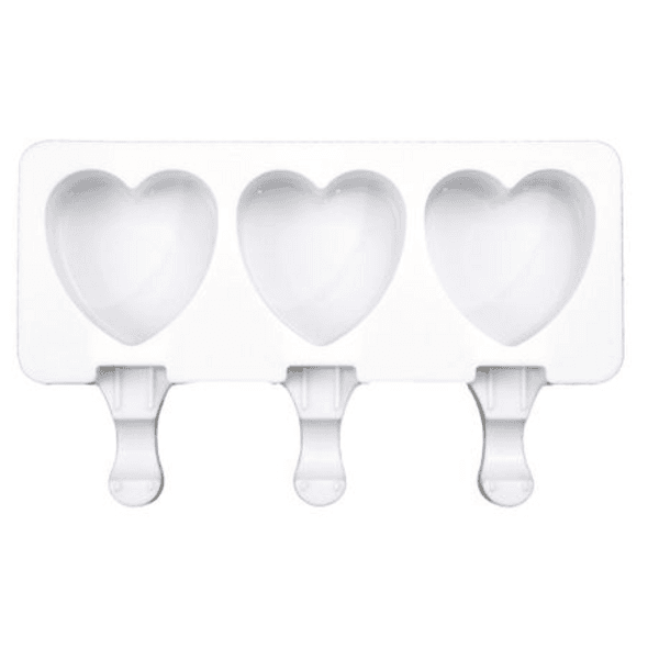 Silicone Heart Ice Cream Mold, Silicone Heart Ice Cream Mold