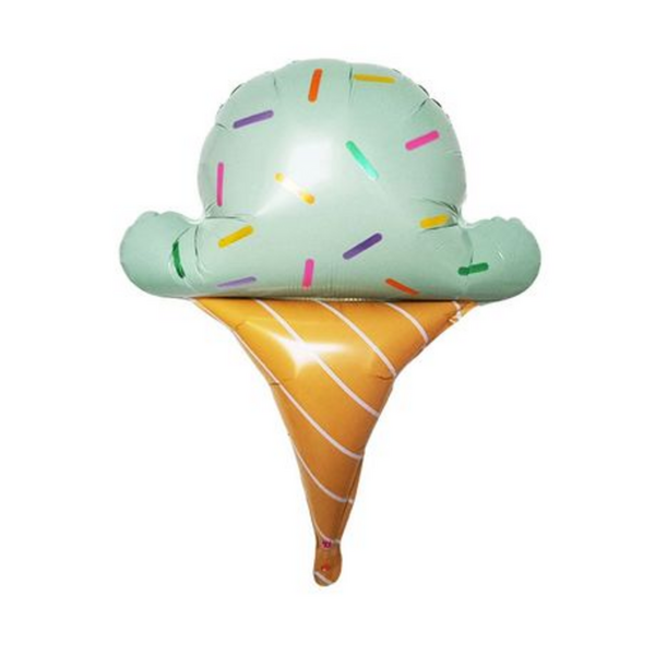 Ice Cream Foil Balloon, Ice Cream Foil Balloon