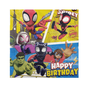 Spidey Themed Napkins (20 Napkins)