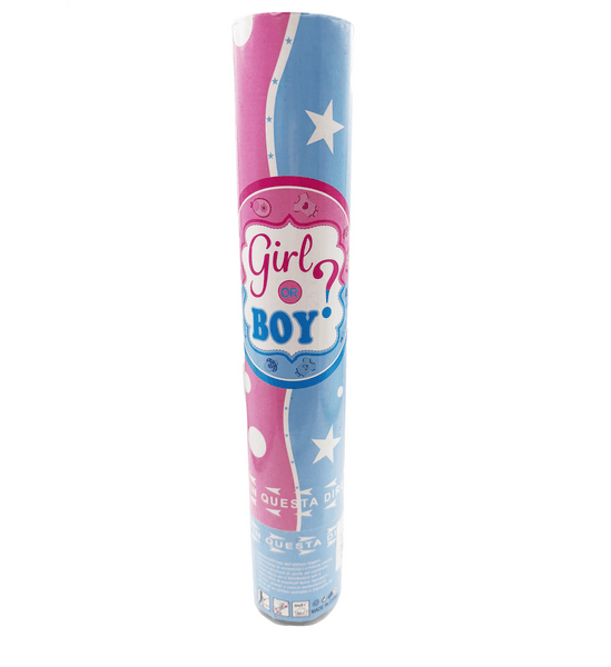 Gender Reveal Confetti Popper - Pink, Gender Reveal Confetti Popper – Pink