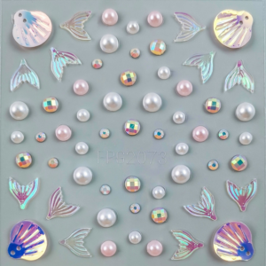 Mermaid Themed Face Stickers