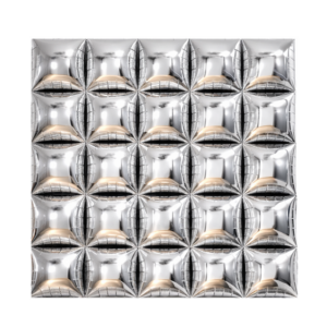 Foil Balloon Wall Backdrop - Silver