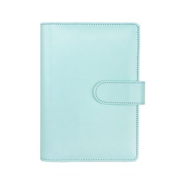 A6 PU Leather Budget Binder Notebook, A6 PU Leather Budget Binder Notebook