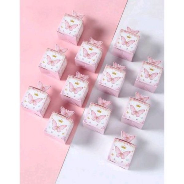DIY Butterfly Party Favor Boxes Set of 24, DIY Butterfly Party Favor Boxes Set of 24