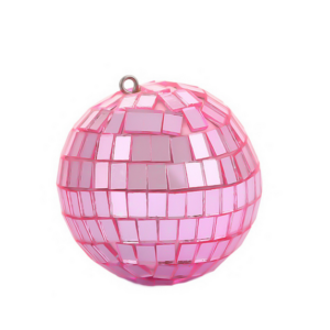 Disco Ball Décor (Pink) - 3cm