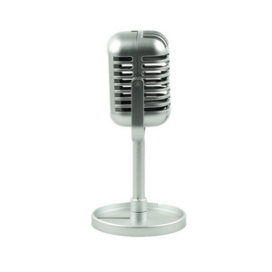 Retro Microphone Décor