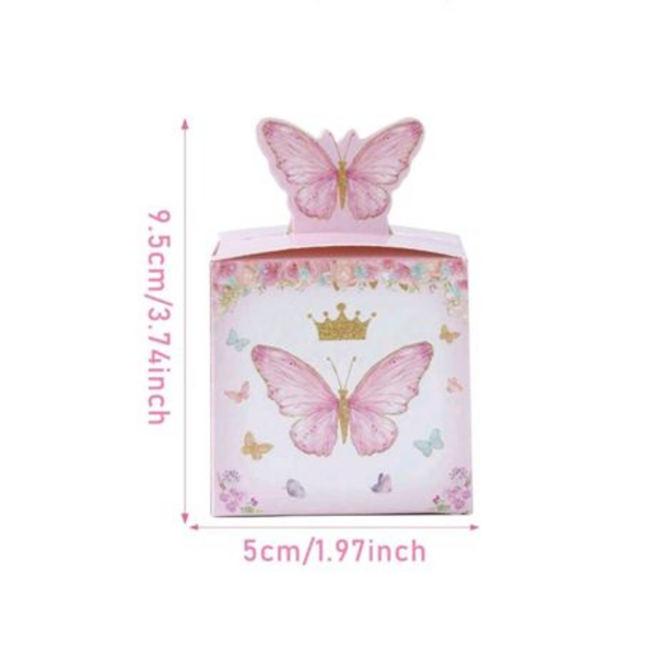 DIY Butterfly Party Favor Boxes Set of 24, DIY Butterfly Party Favor Boxes Set of 24