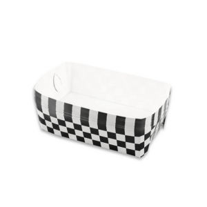 Checkered Popcorn / Snack Boxes (20 Boxes)