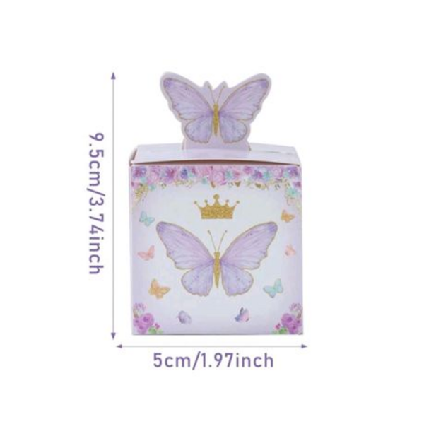 DIY Butterfly Party Favor Boxes Set of 24, DIY Butterfly Party Favor Boxes Set of 24