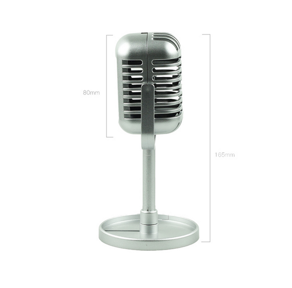 Retro Microphone Décor, Retro Microphone Décor