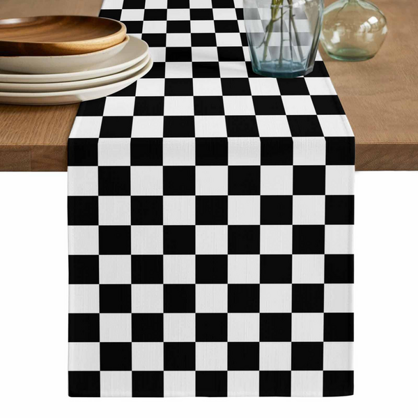 Checkered Table Runner
