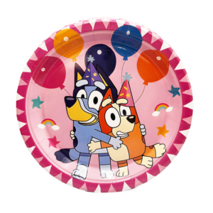 Bluey Small Paper Plates (10 Plates)