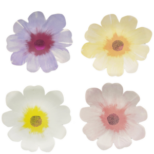 Pastel Flower Large Plates (8 Plates)