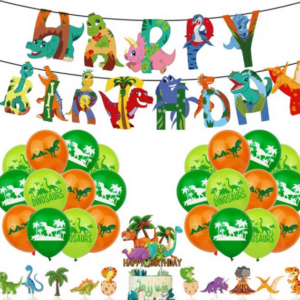 Birthday Party Decoration Set - Dinosaur Theme