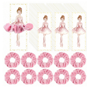 Ballerina Scrunchie Favor Set (Set of 10)