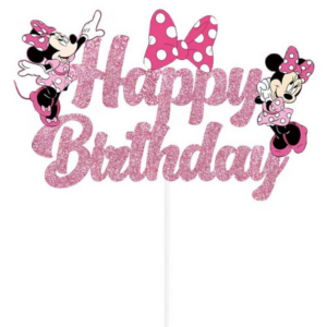 Minnie Mouse Cake Topper
