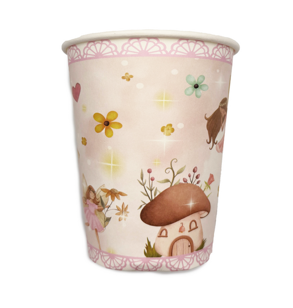 Fairy Themed Paper Cups (20 Cups), Fairy Themed Paper Cups (20 Cups)