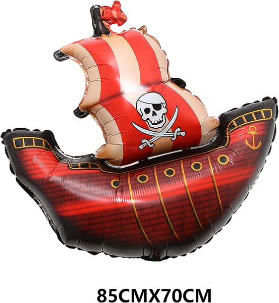Pirate Ship Foil Balloon, Pirate Ship Foil Balloon