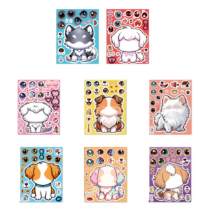 Puppy Sticker Sheet Set (8 Sheets)