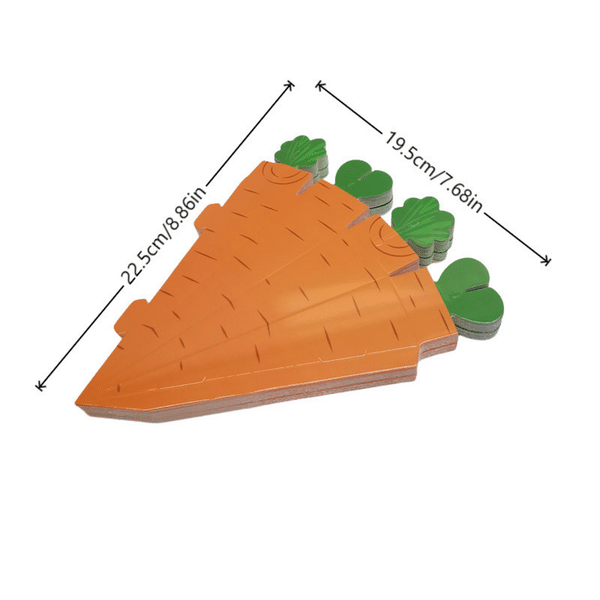 Small Party Favor Boxes - Carrot Theme (10 Boxes) - Image 2