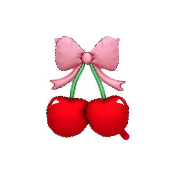 Large Cherry Foil Balloon