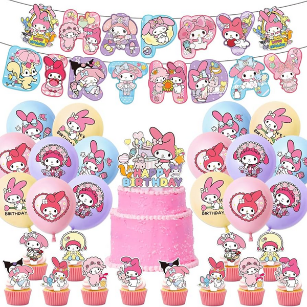 Birthday Party Decoration Set - Melody