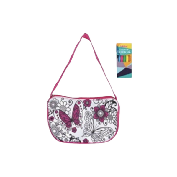 Colour your own Fashion Bag with Fabric markers