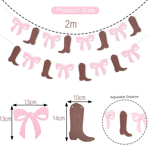 Bows and Boots Banner - Image 2