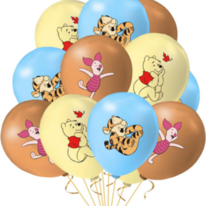 Winnie the Pooh Latex Balloon Set (18 Balloons)
