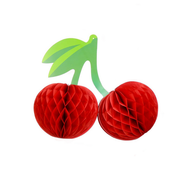 Honeycomb Cherry Décor