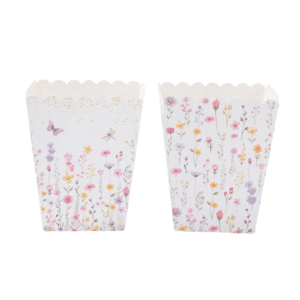 Small Popcorn Boxes - Wildflower Themed (10 Boxes)