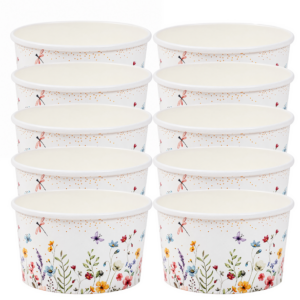 Wildflower Ice Cream / Snack Cups (10 Cups)