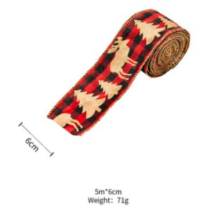 Christmas Gift Wrapping Ribbon (5 Meters)