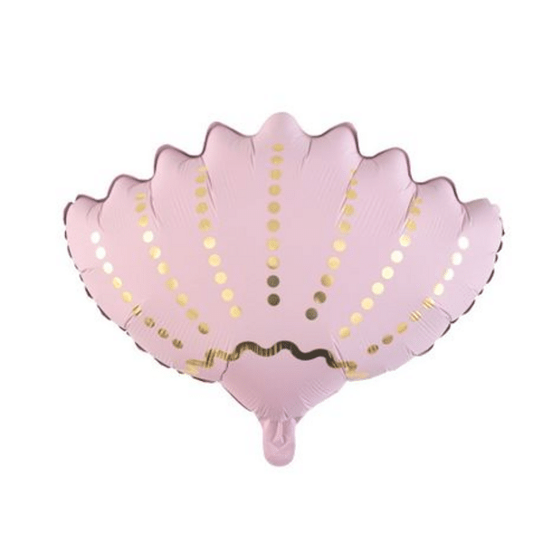 Pastel Shell Foil Balloon Set - Pink (Set of 3) - Image 3