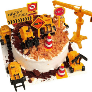 Construction Cake Topper Décor Set (Set of 19)