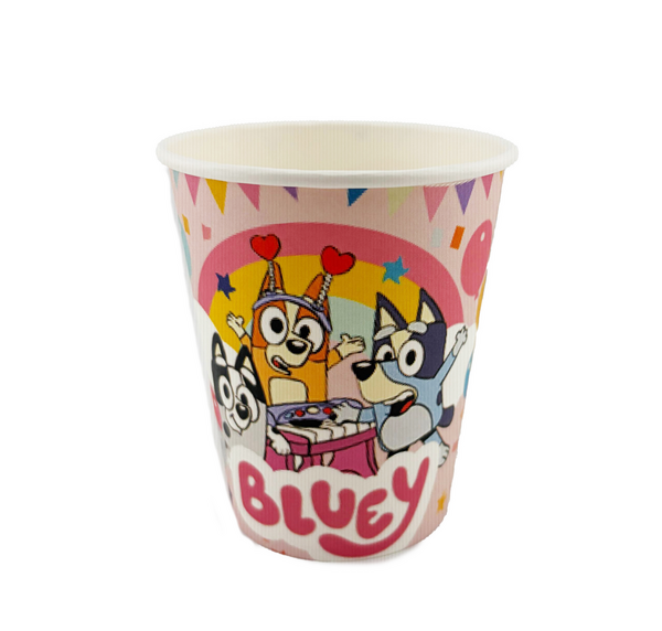 Bluey Paper Cups (10 Cups)