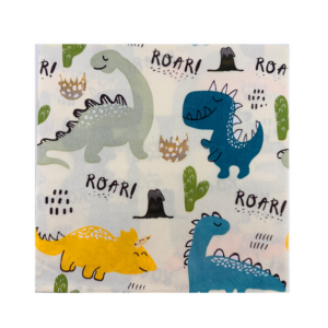 Roar Dinosaur Napkins (20 Napkins)
