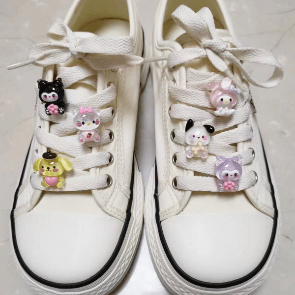 Cute Shoe Lace Clip Set (Set of 7) - Image 3