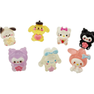 Cute Shoe Lace Clip Set (Set of 7)