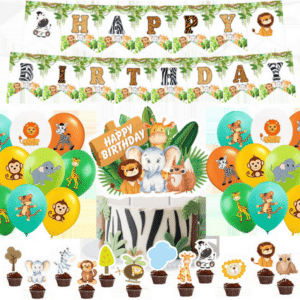 Kids Party Decoration Set - Safari