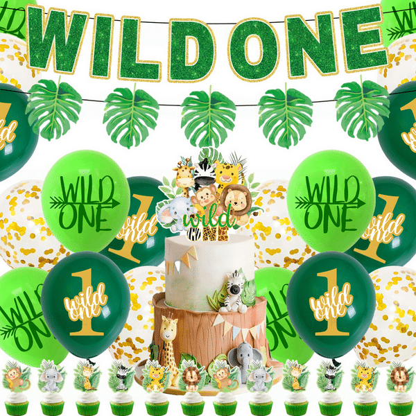 Kids Party Decoration Set - Wild One