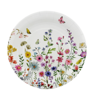 Wildflower Small Paper Plates (16 Plates)