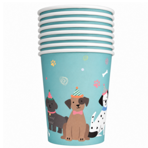Puppy Themed Cups (10 Cups)