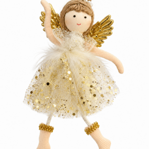Fairy Christmas Tree Ornament - Gold