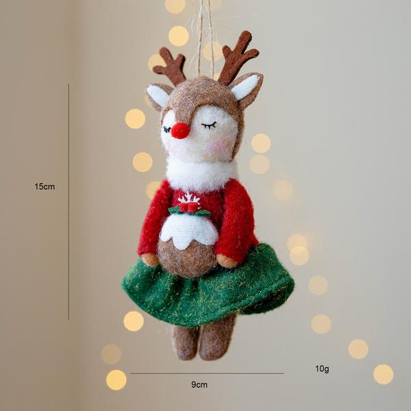 Doe Christmas Tree Ornament - Image 2